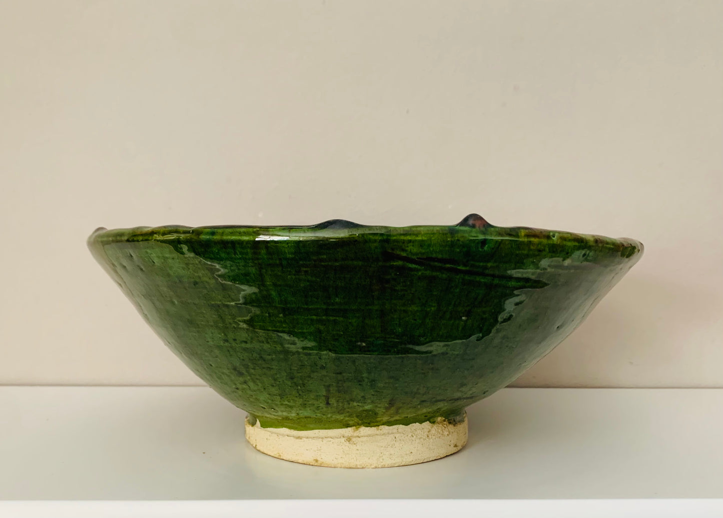 Moroccan Tamegroute Ceramic Bowl Handmade