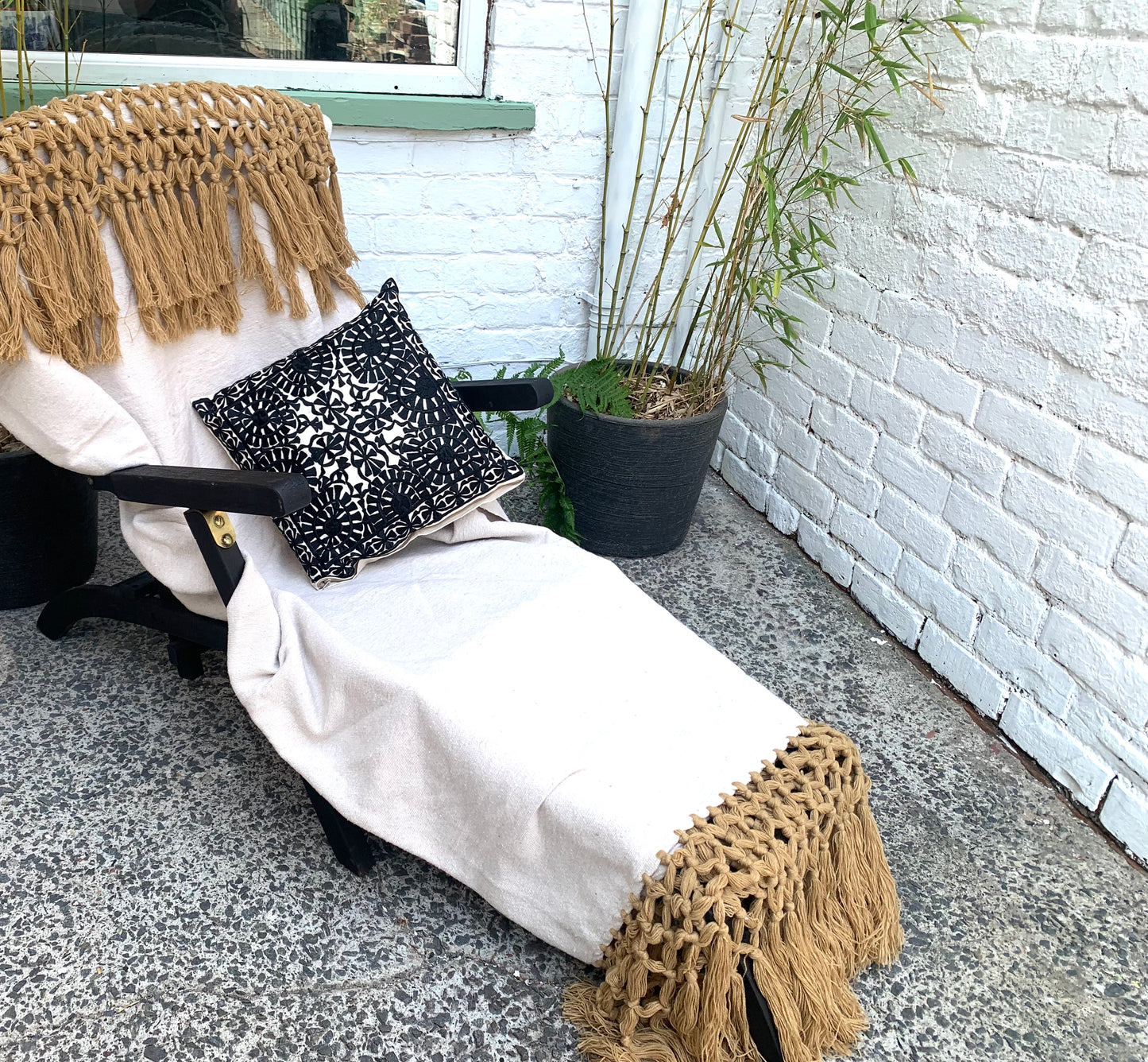 Moroccan Embroidered Cushion